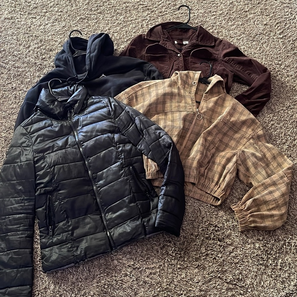 BUNDLE OF 4 JACKETS